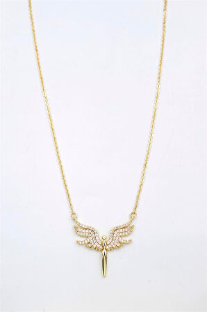 Melek Kolye - Altın