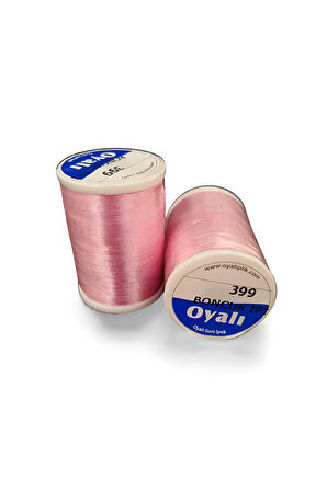 Oyalı 4 Kat Suni İpek İplik İğne Oyası Boncuk İpi Tığ Oyası No:399