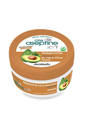 Cire Aseptine Soft Avokado Özlü Yoğun Nemlendirici Prebiyotikli Krem 200 ml