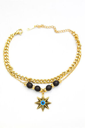 Kutup Yıldızı Bileklik - Altın