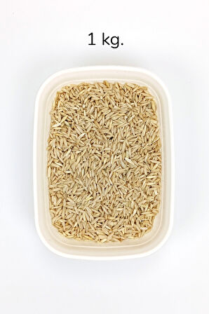 Tüm Kuşlar İçin Doğal Taze Soyulmuş İç Yulaf - 1 kg