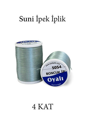 Oyalı 4 Kat Suni İpek İplik İğne Oyası Boncuk İpi Tığ Oyası No:5054
