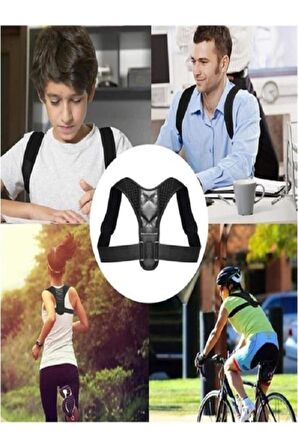 Dik Durus Korsesi Dik Durmaya Yardımcı Medikal Korse Deri Desenli Korse