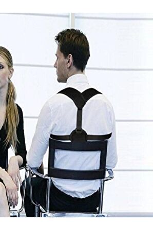 Kelebek Dik Duruş Korse Kadın Erkek Sporcu Dik Durma Bel Sırt Omuz Korsesi