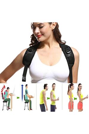 Dik Durmak Kamburluk Için Kelebek Korse Dik Durma Duruş Korsesi Aparatı