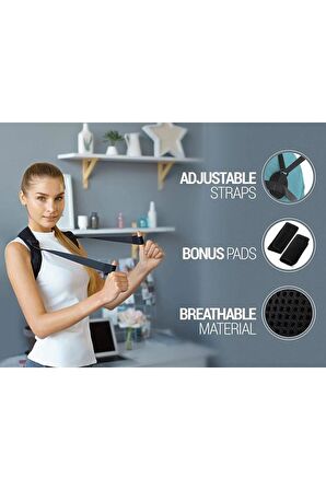 Dik Durmak Kamburluk Için Kelebek Korse Dik Durma Duruş Korsesi Aparatı