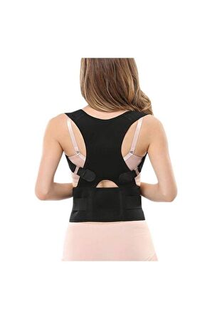 Medikal Unisex Dik Duruş Korsesi Manyetik Korse Omuz Bel Sırt Korsesi