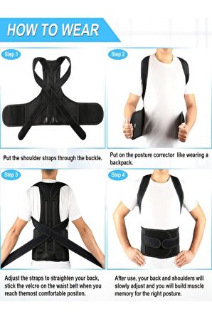 Duruş Bozukluğu Için Korse Medikal Bel Korsesi Sırt Düzleştirici