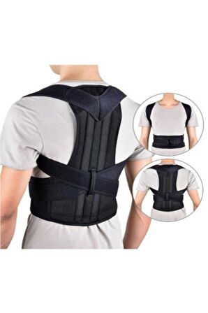 Çift Balenli Bel Ve Sırt Korsesi Dik Durus Spor Bel Sırt Omuz Kambur Önleyici Korse