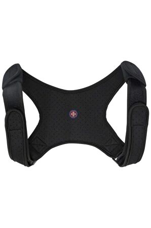 Unisex Siyah Kelebek Dik Duruş Korsesi Kamburluk Önleyici Terletmez Korse