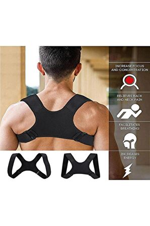 Yeni Nesil Dik Duruş Korsesi Posturex Korse Dik Durma Aparatı