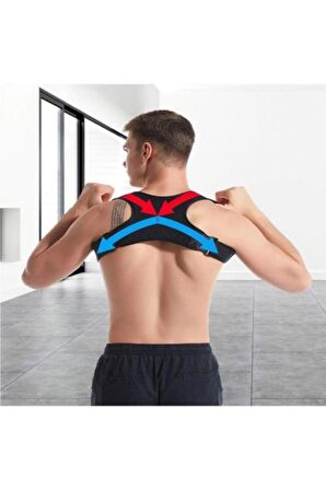 Yeni Nesil Dik Duruş Kamburluk Önleyici Unisex Korse,