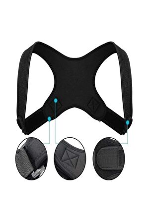 Yeni Nesil Dik Duruş Kamburluk Önleyici Unisex Korse