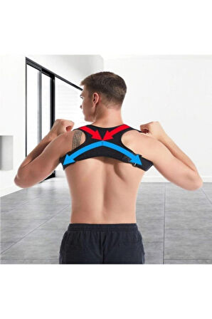 Unisex Yeni Nesil Dik Duruş Korsesi Posturex Korse Dik Durma Aparatı