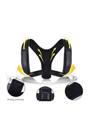 Yeni Nesil Kamburluk Önleyici Ayarlanabilir Dik Durma Korse