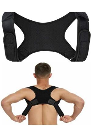 Kamburluk Önleyici Posturex Dik Duruş Korsesi Ayarlanabilir Yeni Nesil Dik Durma Aparatı