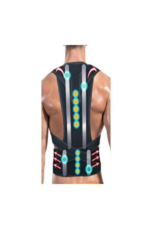 Spor Bel Koruyucu Balenli Manyetik Korse Dik Duruş Korsesi Medikal Korse