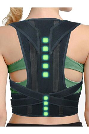 Balenli Ve Manyetik Dik Duruş Korsesi Kamburluk Önleyici Korse Yeni Tasarım