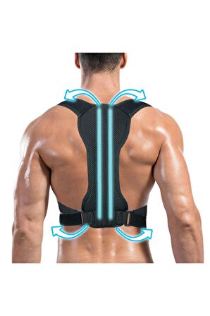 Balenli Ortopedik Dik Duruş Korsesi Dik Duruş Aparatı Kamburluk Önleyici Korse