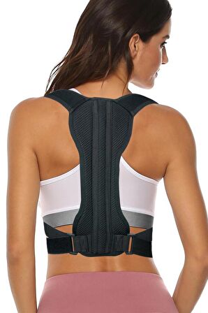 Balenli Ortopedik Dik Duruş Korsesi Dik Duruş Aparatı Kamburluk Önleyici Korse