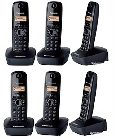 Panasonic KX-TG1616 6 Ahizeli Telsiz Telefon