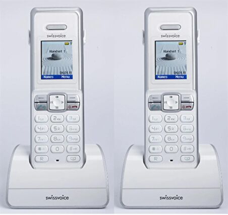 Swissvoice IH250 Duo Renkli Ekran Handsfree Telsiz Telefon