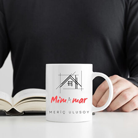 Mimarlara Özel Tasarım Kupa Bardak – Kişiye Özel Hediyelik