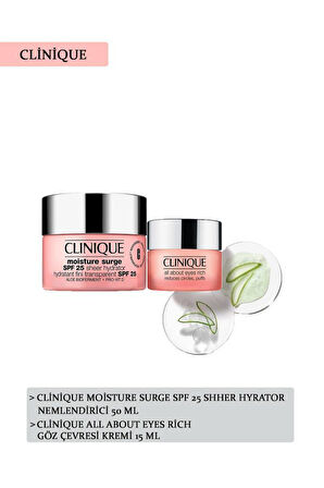 Clinique Moisture Surge 50 ml + All About Eyes Rich 15 ml