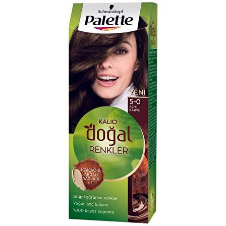 Palette Kalıcı Doğal Renkler 5-0 Açık Kahve