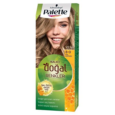 Palette Kalıcı Doğal Renkler 8-0 Bal Köpüğü