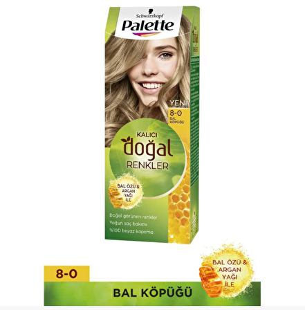 Palette Kalıcı Doğal Renkler 8-0 Bal Köpüğü