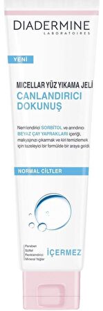 Diadermine Tüm Ciltler için Canlandırıcı Anti Alerjik Yüz Temizleme Jeli 150 ml 