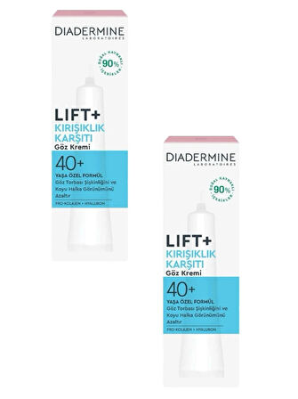 Lift+ Kırışıklık Karşıtı 40+ Göz Kremi 15 Ml X 2 ADET