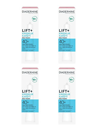 Lift+ Kırışıklık Karşıtı 40+ Göz Kremi 15 Ml X 4 ADET