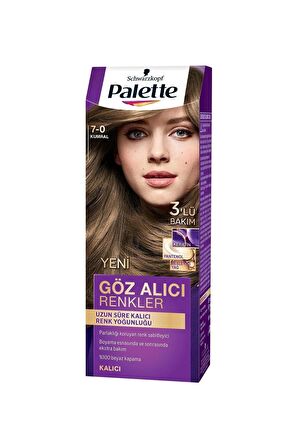 Palette Göz Alıcı Renkler 7-0 Kumral