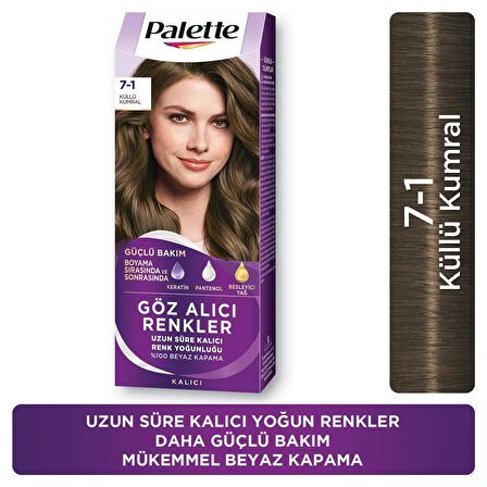 Palette Göz Alıcı Renkler 7-1 Küllü Kumral
