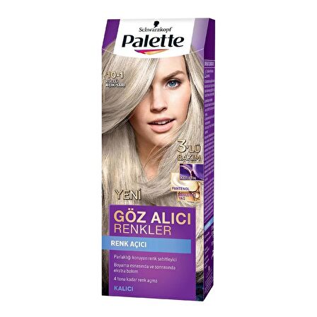 Palette Göz Alıcı Renkler 10-1 Küllü Açık Sarı