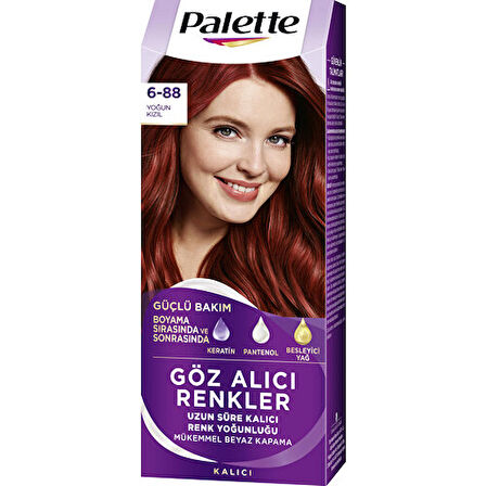 Palette Göz Alıcı Renkler 6/88 Yoğun Kızılı
