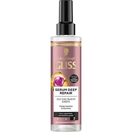 Glıss Sivi Saç Kremi Serum Deep Repair 200Ml