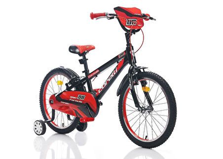 Corelli Formula 20 Jant Erkek Çocuk Bisikleti Siyah Kırmızı