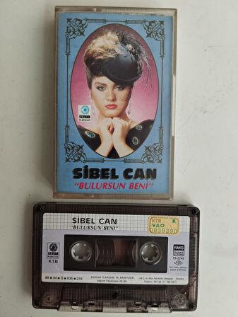 Sibel Can – Bulursun Beni  - 1988 Türkiye Basım  2. El Kaset Albüm(Kağıt Baskı)