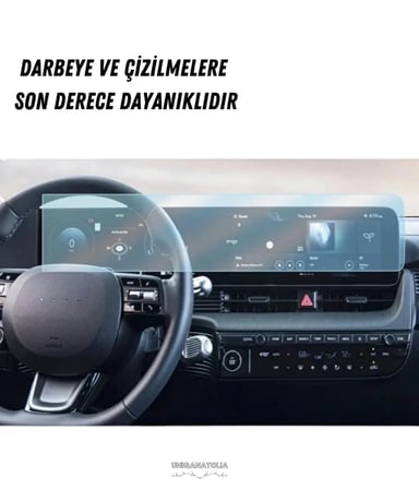 Hyundai Ioniq 5 2026 Multimedya ve Yolcu Ekran Uyumlu Nano Ekran Koruyucu