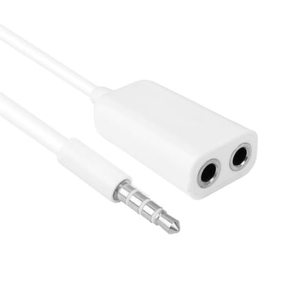 Technomax HY-014 iPhone Uyumlu Mikrofonlu Kulaklık Çoğaltıcı Adaptör (5 Adet)