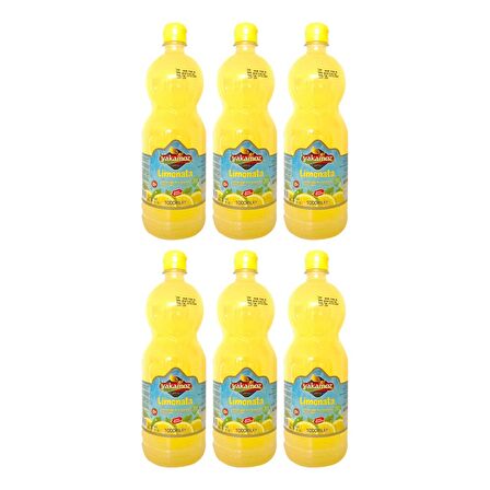 Yakamoz Limonata 1 lt 6 lı