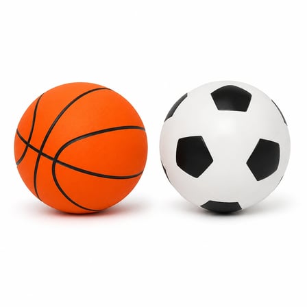 Mini Basketbol & Futbol Topu Seti