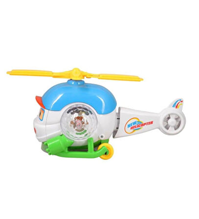 Sesli Işıklı Cartoon Helicopter 