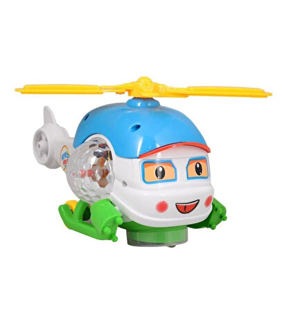 Sesli Işıklı Cartoon Helicopter 