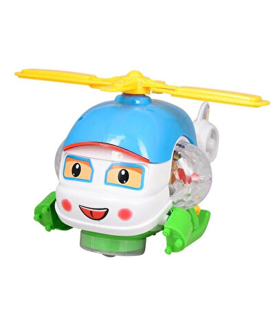 Sesli Işıklı Cartoon Helicopter 