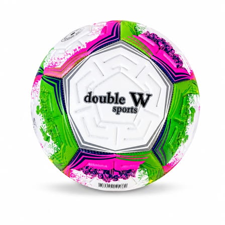 Double W Sports 5 Numara Futbol Topu – Dikişli Dayanıklı Antrenman ve Maç Topu