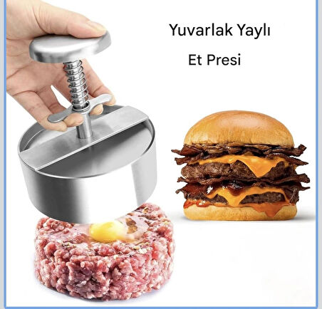 Hamburger press makinesi 